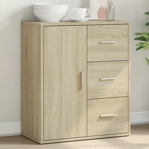 vidaXL Komoda sonoma hrast 60 x 31 x 70 cm od konstruiranog drva Cijene
