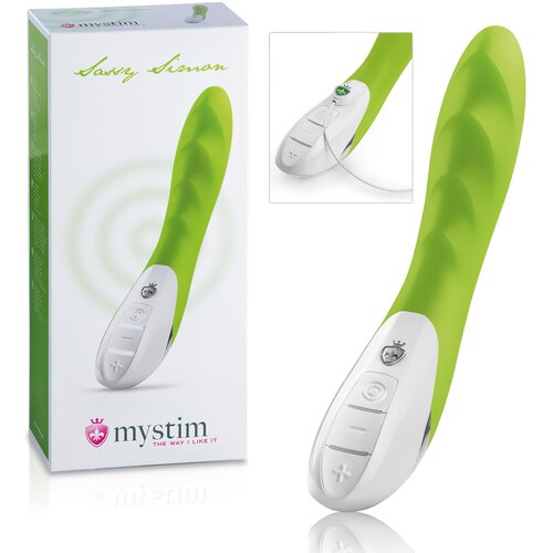 Mystim vibrator Sassy Simon, zeleni Cijene