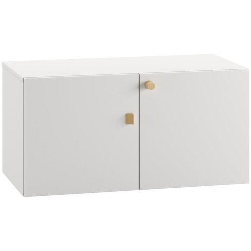 Pinio Svijetlo siva niska dječja komoda 100x50 cm Cube - Slike
