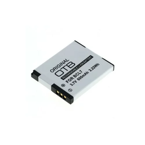 OTB baterija DMW-BCL7 za panasonic lumix DMC-F5 / DMC-FH10 / DMC-XS1, 600 mah kompatibilnost s originalnom baterijom