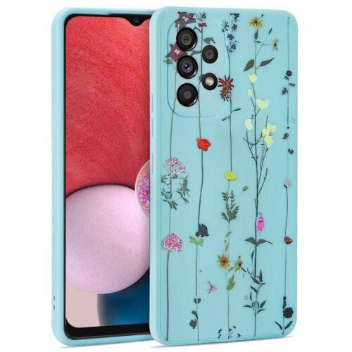 TECH-PROTECT MOOD maska za GALAXY A13 4G / LTE GARDEN BLUE Slike