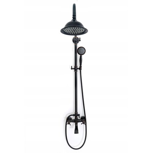 REA Bath Tu&amp;scaron; set z izlivom Retro Old Black Slike