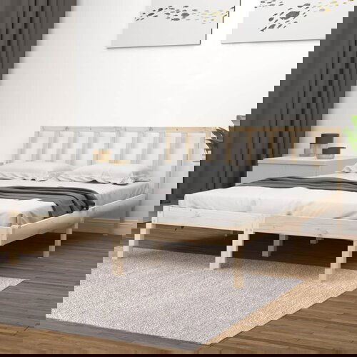 Furnova Posteljni okvir iz trdne borovine 135x190 cm, (21936559) Slike