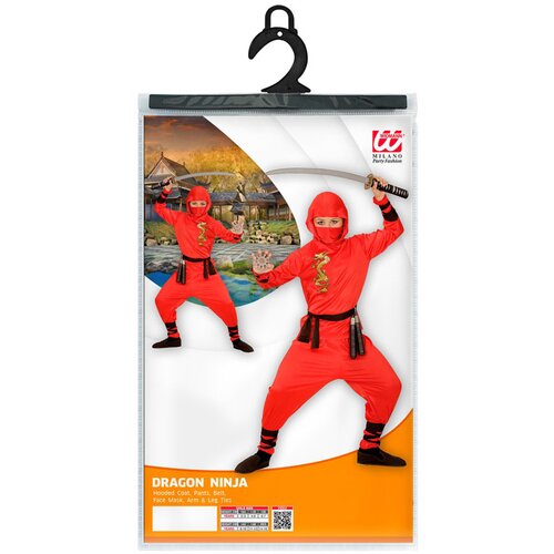  Kostim Ninja Red Dragon 4-13 godina - 11-13 Slike