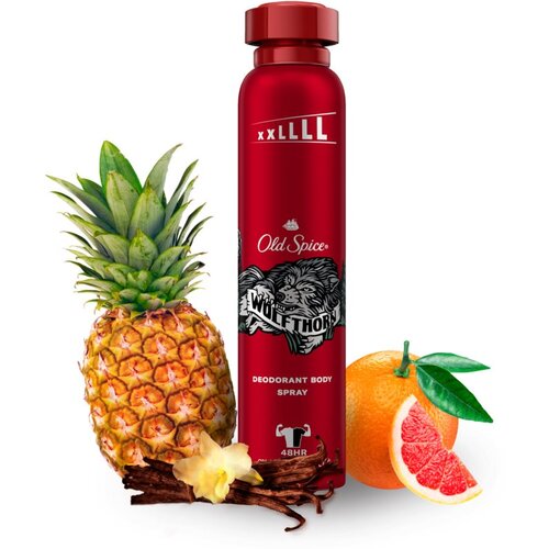 Old Spice Wolfthorn XXL Body Spray dezodorant v pr&amp;scaron;ilu za mo&amp;scaron;ke 250 ml Slike