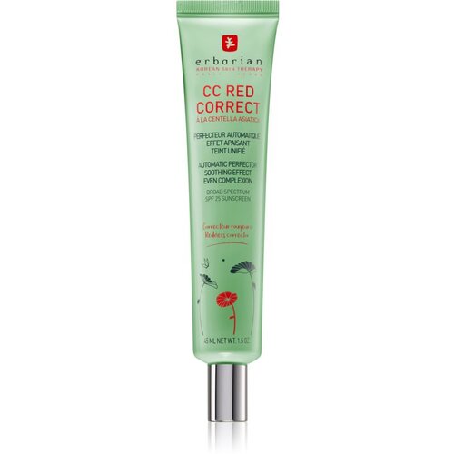 Erborian CC Red Correct CC krema protiv crvenila kože SPF 25 45 ml Cijene