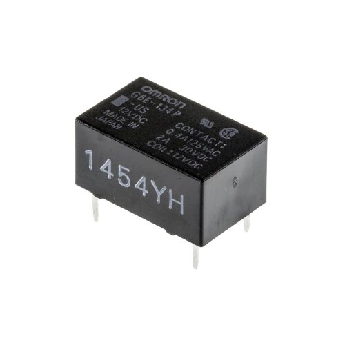 Omron G6E-134P-US-DC12 relej za tiskane pločice 12 V/DC 1 prebacivanje 1 St. Bag Slike