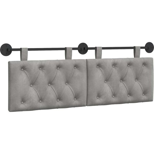  Držeće uzglavlje Zidne Svijetlo siva 130 x 55 x 7 cm Bar&amp;scaron;un - Svjetlosiva 120 cm bez LED Slike