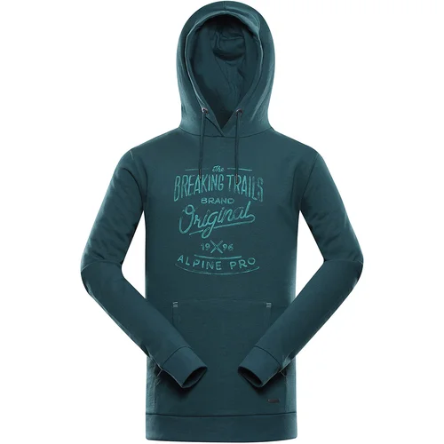 Alpine pro Men's cotton sweatshirt KYTOR sea moss