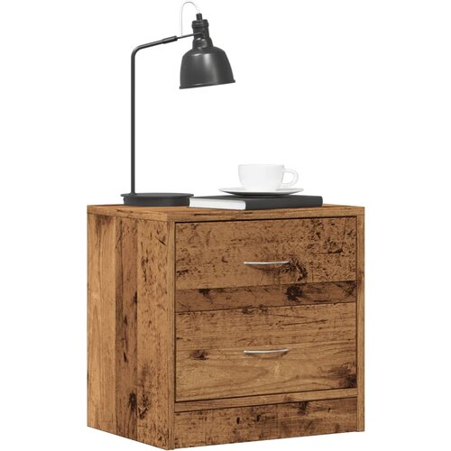 VidaXL Noćni ormarići 2 kom boja drva 40x30x40 cm konstruirano drvo Slike