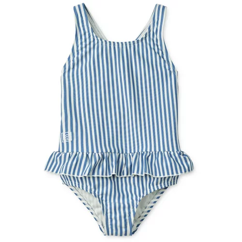 Liewood Jednodijelni kupaći kostim plava / bijela