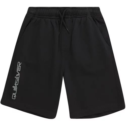 Quiksilver Sportske hlače 'TAKE US BACK' siva / siva melange / crna