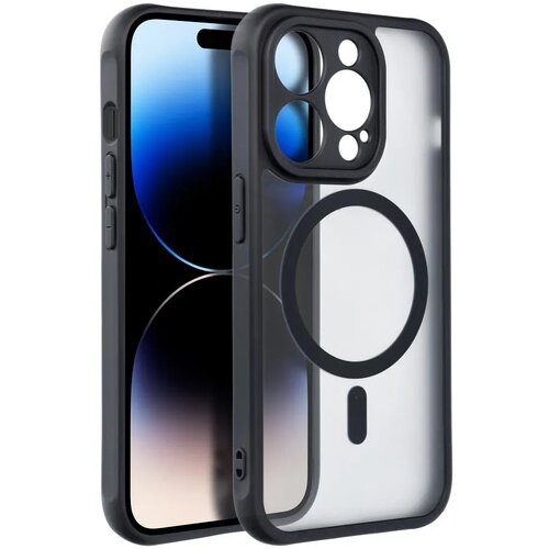 Full Popolnoma mat Mag Cover ovitek, združljiv z MagSafe za iPhone 13, črn Cene