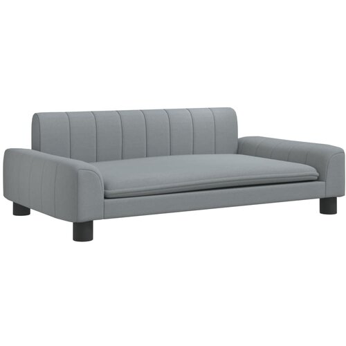 Maison Chic Otroški kavč - Otroški divan - Otroški sedež svetlo siv 90x53x30 cm blago, (21729640) Cene