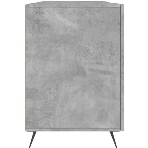  Radni stol boja betona 140 x 50 x 75 cm od konstruiranog drva Slike