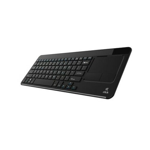 Click K-L3-W bežična touch USB, US, crna tastatura Slike