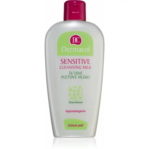 Dermacol Cleansing Sensitive mlijeko za čišćenje lica za osjetljivu kožu lica 200 ml