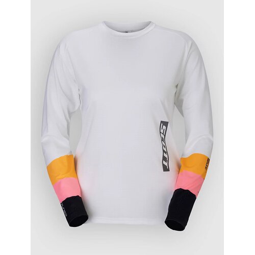 Scott Tuned Long Sleeve Tech Tee white Slike