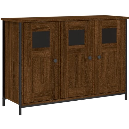 Maison Chic Komoda - Predalnik rjavi hrast 100x35x70 cm inženirski les, (21717807) Slike