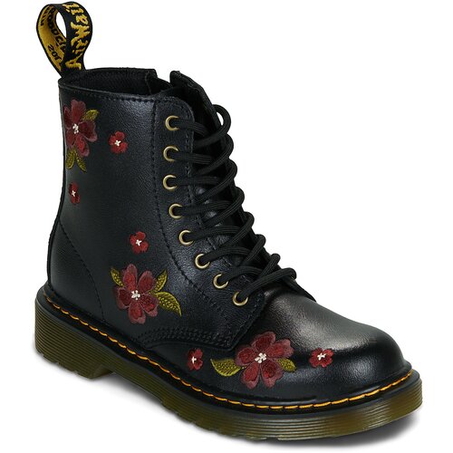 Dr. Martens Pol&amp;scaron;kornji 1460 HS T LACE BOOT BLACK WYOMING Črna Slike