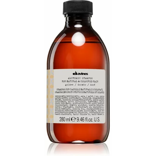 DAVINES Alchemic Shampoo Golden šampon za obojenu kosu 280 ml