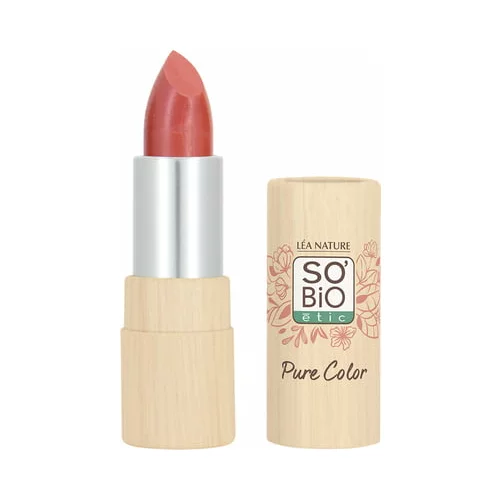 SO’BiO étic pure color ruž za usne - svilenkasto mat  - 10 corail lumière