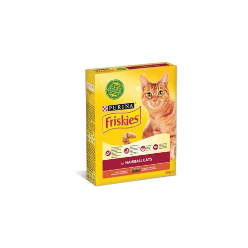 Friskies cat adult hairball piletina & povrće 0.3 kg hrana za mačke Slike