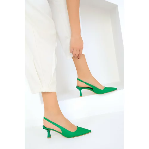 Soho Green Women's Classic Heeled Shoes 18908