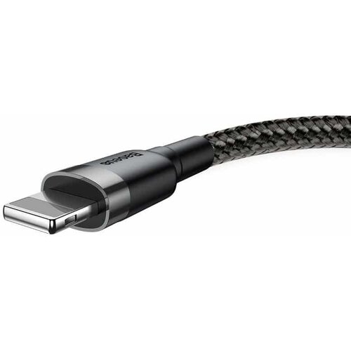 Baseus cafule usb lightning kabel 2,4A 1m (sivo+crno) Cene