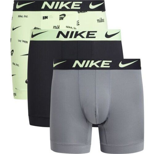 Nike DRI-FIT ESSENTIAL MICRO BOXER BRIEF 3PK Mu&amp;scaron;ke bokserice, svijetlo zelena, veličina Slike