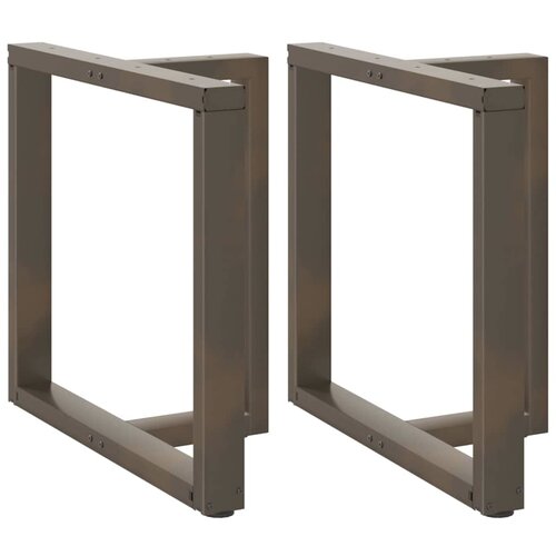  Noge za blagovaonski stol T-oblika 2 kom Crne 80x35x(72-73) cm Čelik Cene