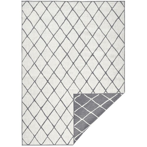 NORTHRUGS Sivo-krem zunanja preproga Malaga, 120 x 170 cm Cene