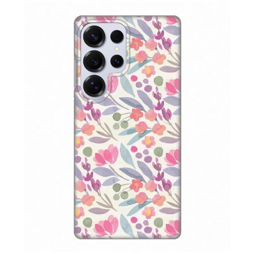  torbica silikonska print za samsung S938B galaxy S25 ultra watercolor flowers Cene