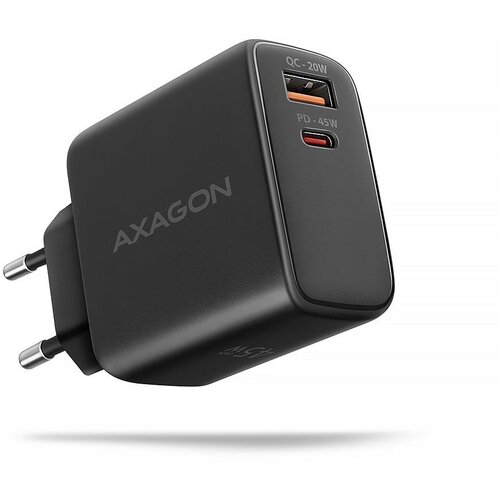 Axagon ACU-PQ45 zidni punjač 1xUSB-A QC4, 1xUSB-C PD 20/45W, crni Cijene