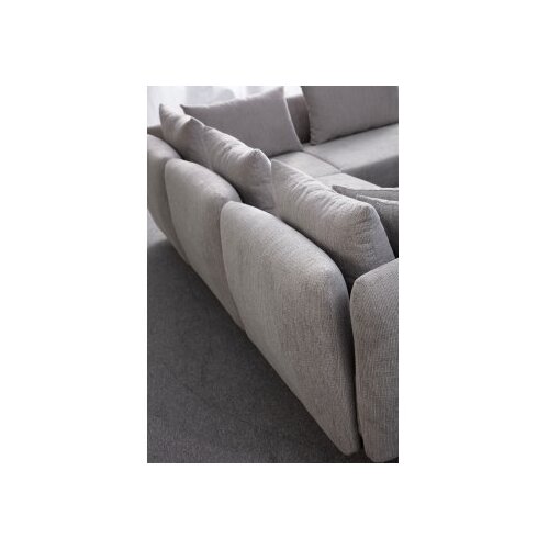 Atelier Del Sofa Kutna sofa Florence, 310x265 cm, Svijetlosiva Slike
