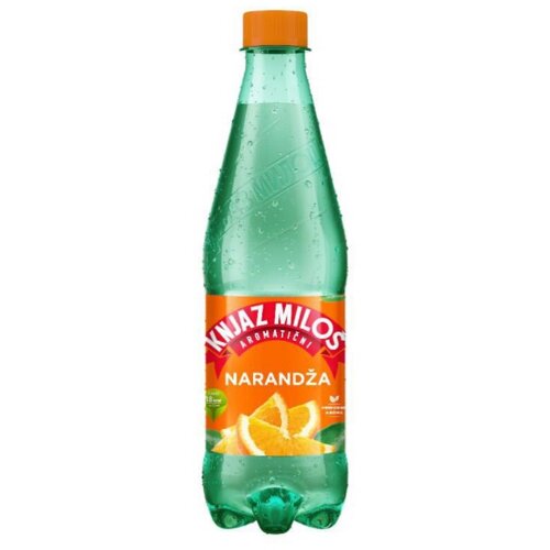 Knjaz Miloš voda gazirana narandža 0.5L pet Cene