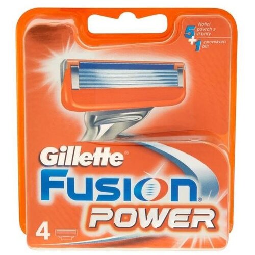 Gillette Fusion5 power nadomestne britvice 4 ks za mo&scaron;ke Cene