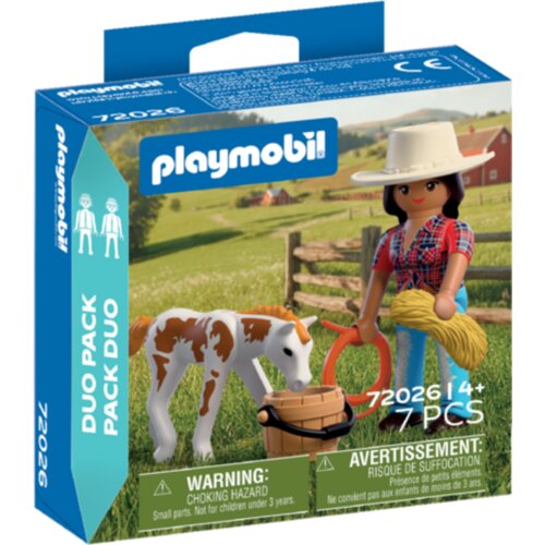 Playmobil Duo pack Poni i farmer ( 1046281 ) Slike
