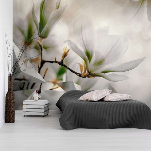  Samoljepljiva foto tapeta - Subtle Magnolias - Second Variant 98x70 Slike