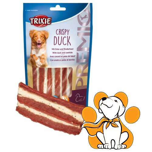 Trixie dog Premio Crispy Duck 100g, Poslastice Za Pse Sa Pačetinom Cene