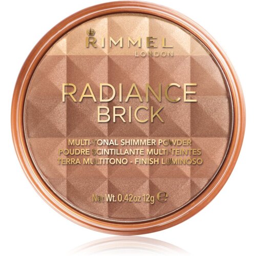 Rimmel London Radiance Brick osvetljevalni bronzer 12 g odtenek 001 Light Cene