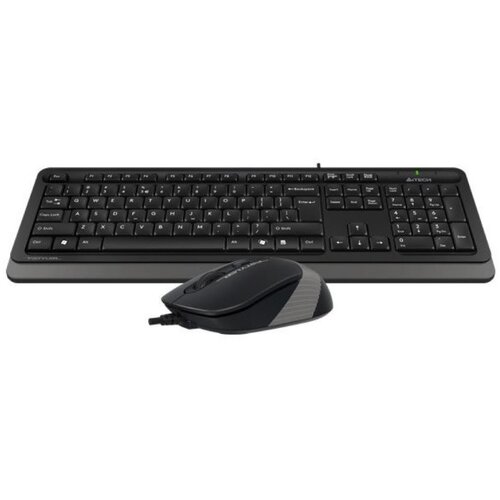 A4Tech F1010 FSTYLER USB US siva tastatura + USB sivi miš Cene