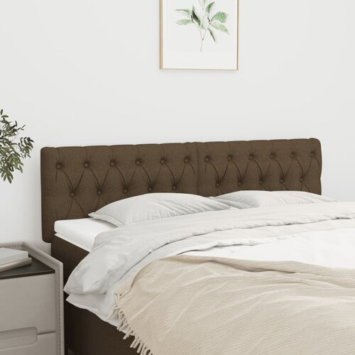 vidaXL Uzglavlja 2 kom tamnosmeđi 72x7x78/88 cm od tkanine Cijene