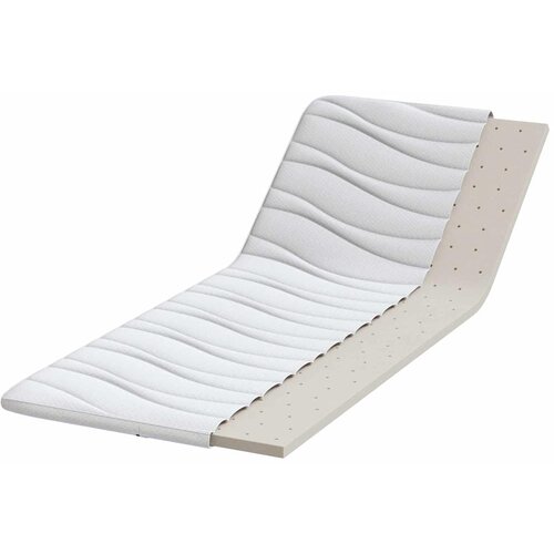  Nadmadrac Bijelo 70 x 200 cm Pleteno platno Slike