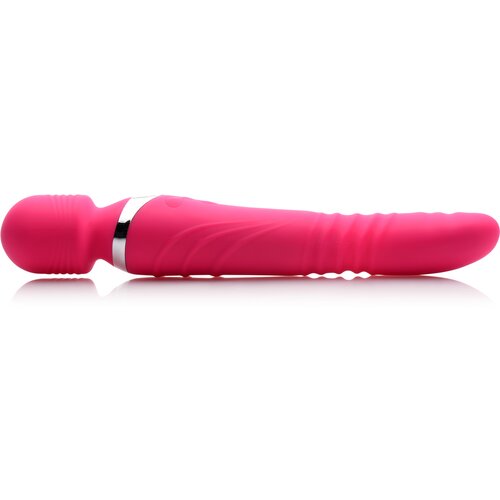 Inmi - Ultra Thrust-Her Vibrating Silicone Wand - Pink Cene