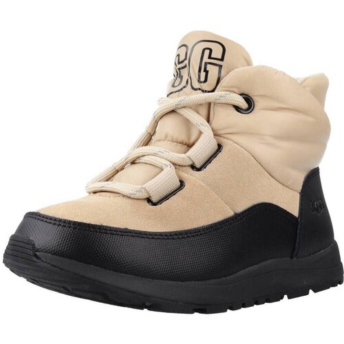 Ugg Škornji K YOSE PUFFER LACE Kostanjeva Cene