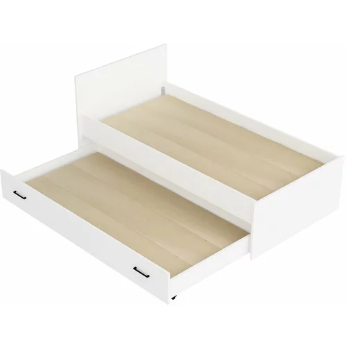 Kalune Design Bijeli krevet s prostorom za odlaganje 80x190 cm Sofia –