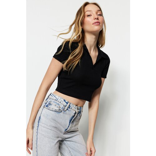 Trendyol Blouse - Black - Slim fit Slike