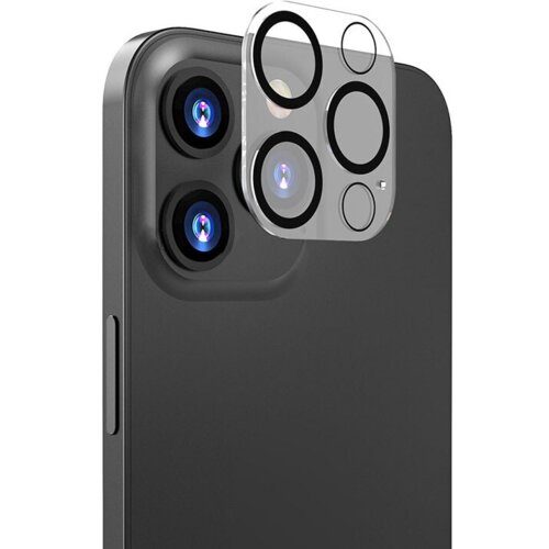  Zastita kamere 3D full cover za iphone 15 pro 6.1 transparent Slike