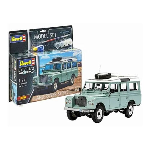 Revell model set land rover series iii ( RV67047 ) Slike